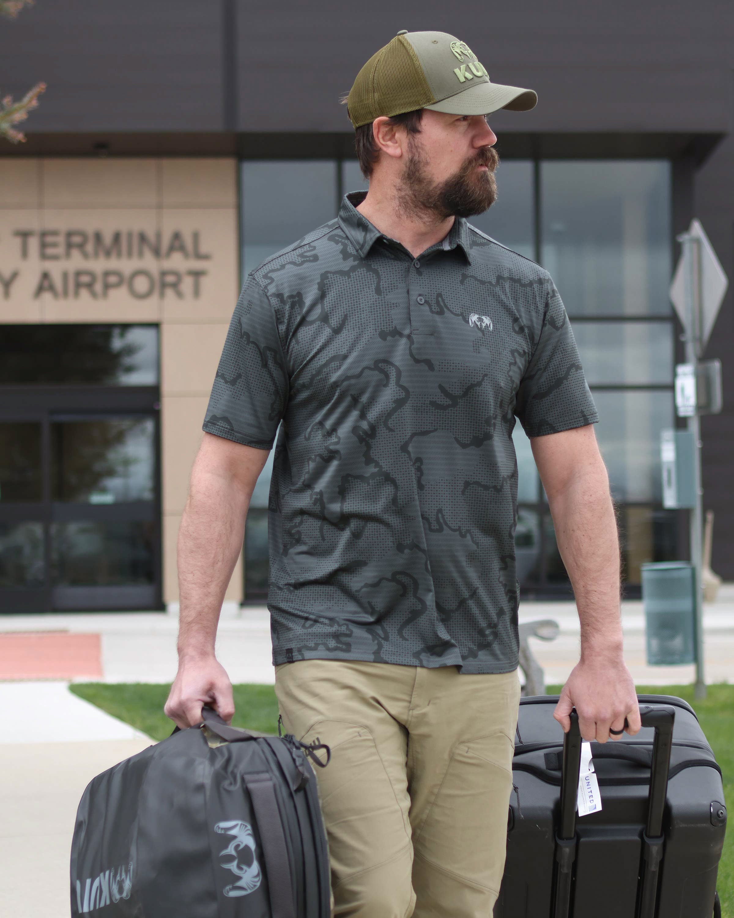KUIU Performance Polo | Antler - Image 3