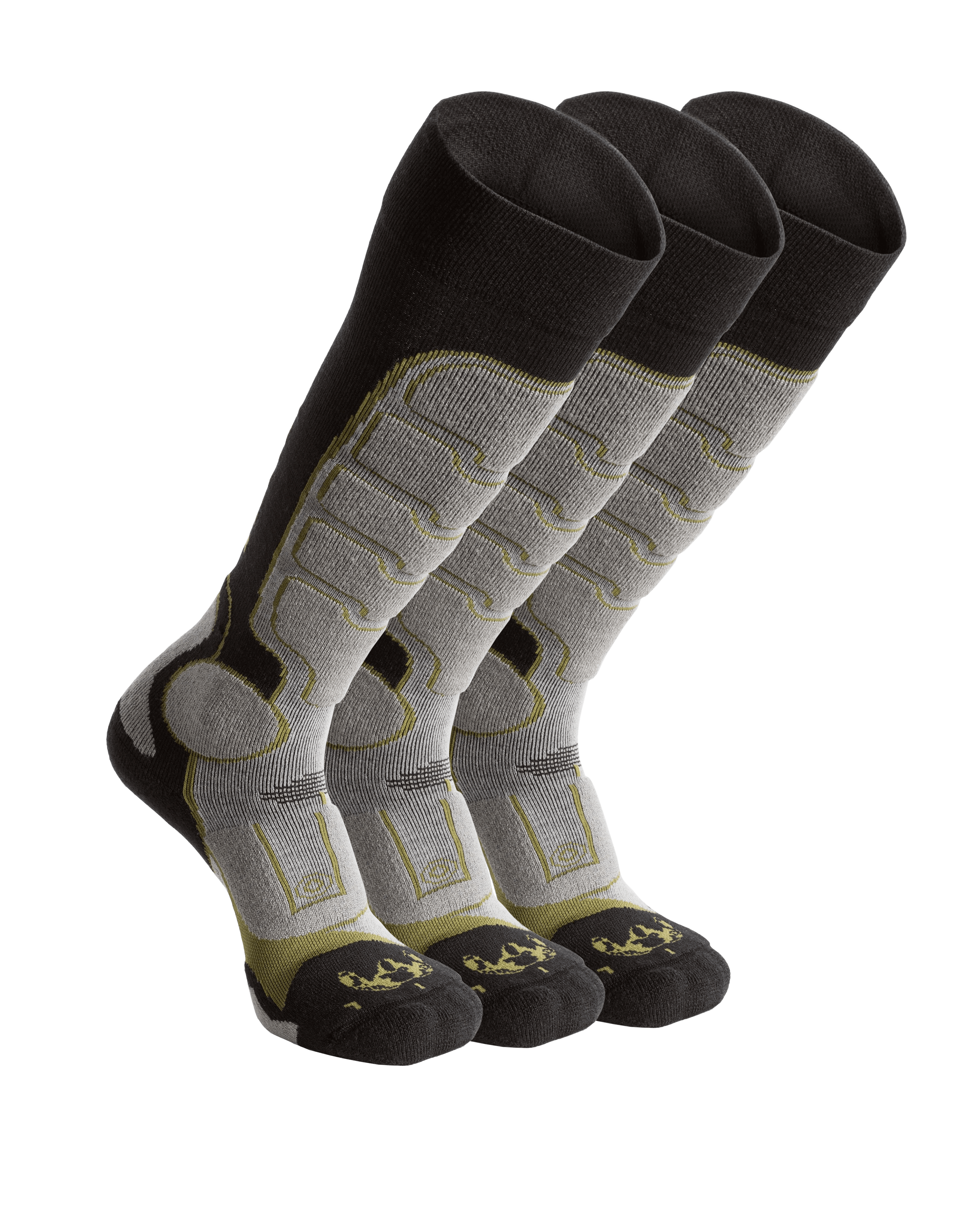 ULTRA Merino Over-the-Calf Sock 3-Pair Pack | Grey Green