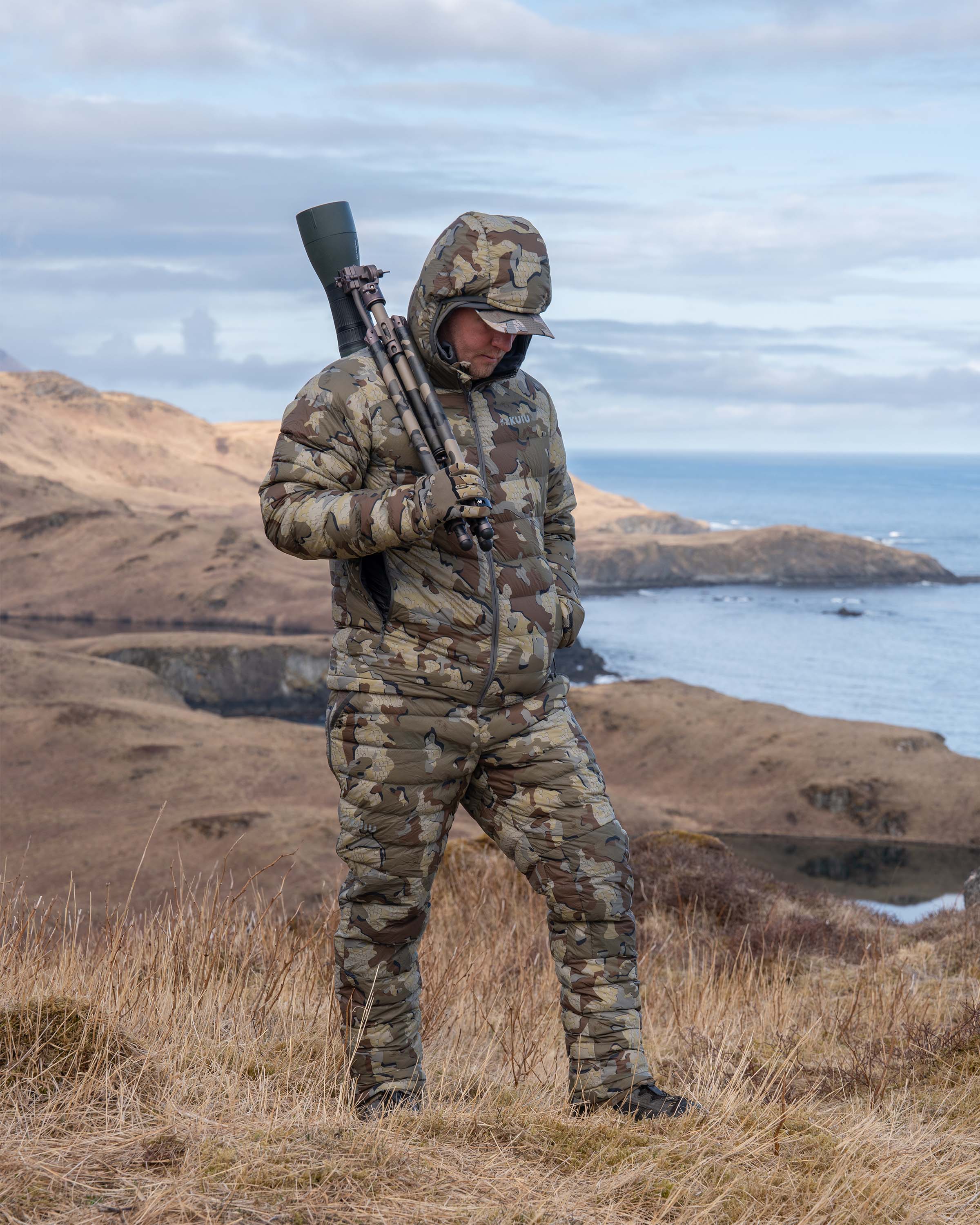 Super Down LT Hooded Jacket | Gunmetal - Image 8